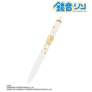 初音ミク_ANGEL BLUEコラボ 描き起こし 鏡音リン&ナカムラくん ユニボール ワン ゲルインクボールペン