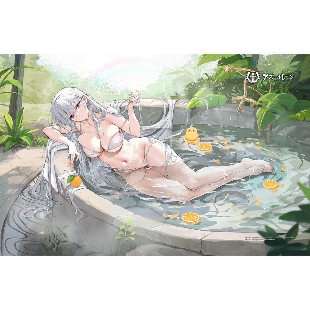 アズールレーン_タオルケット(エンタープライズ/晴れやかなれ湯上がりの空)