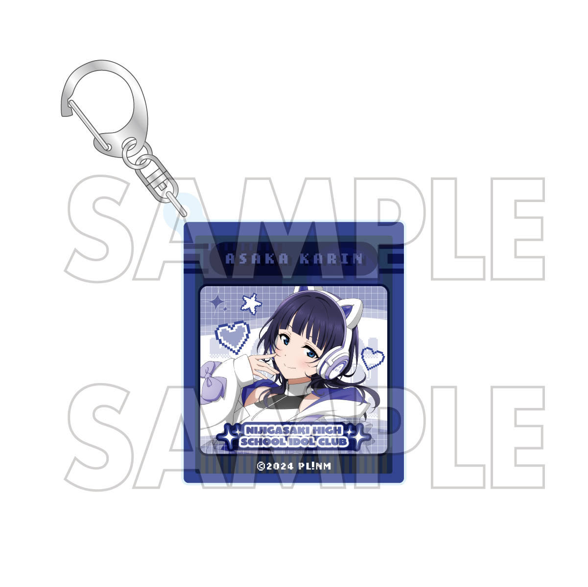 ラブライブ！虹ヶ咲学園スクールアイドル同好会_アクリルキーホルダー　朝香果林