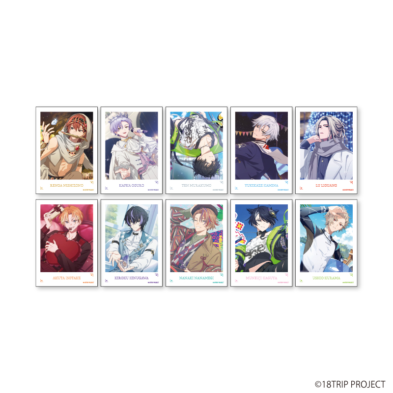 18TRIP_ミニフォト (公式イラスト) | j-hobby Collection