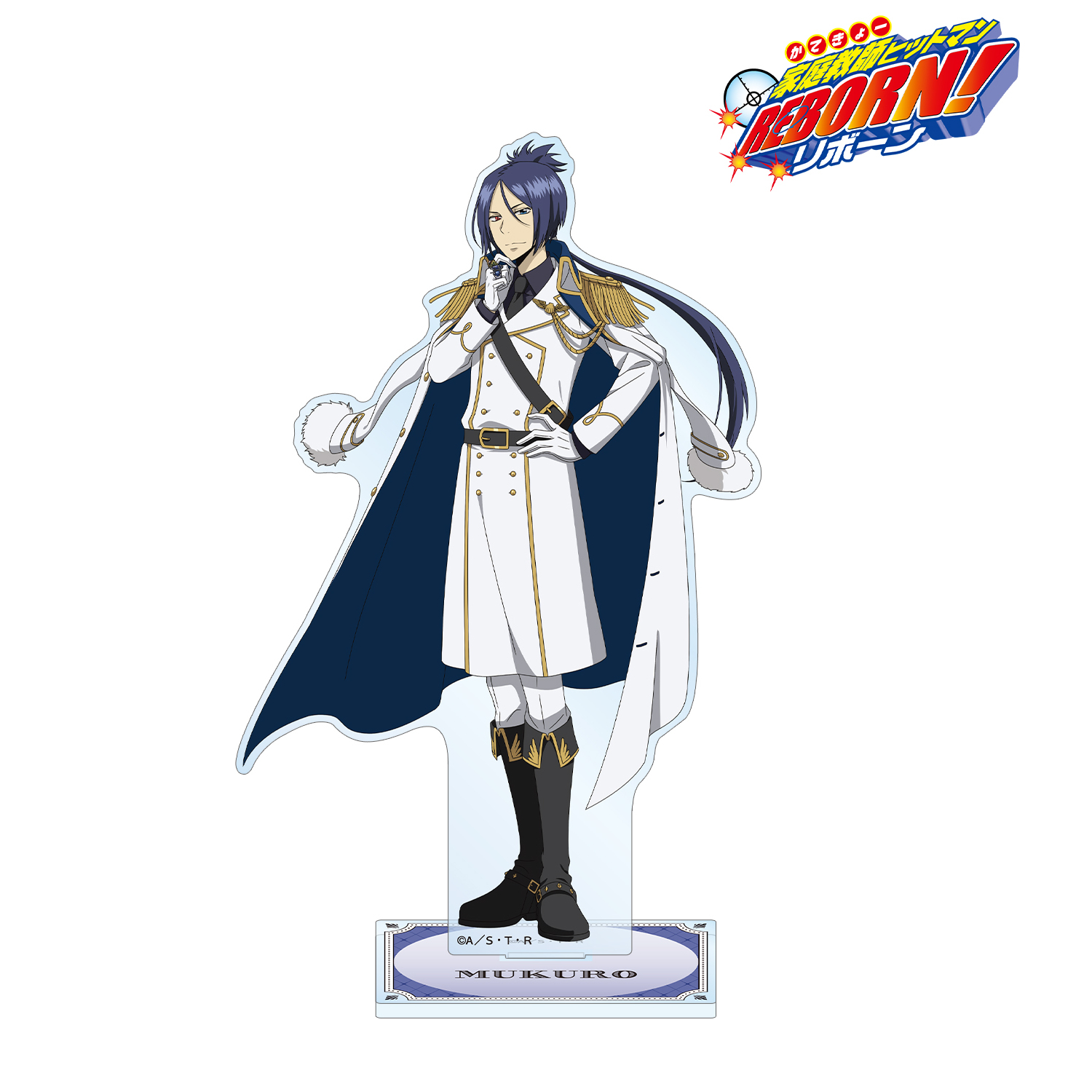 家庭教師ヒットマンREBORN!_描き下ろし 六道 骸（10年後） 白衣装ver. BIGアクリルスタンド