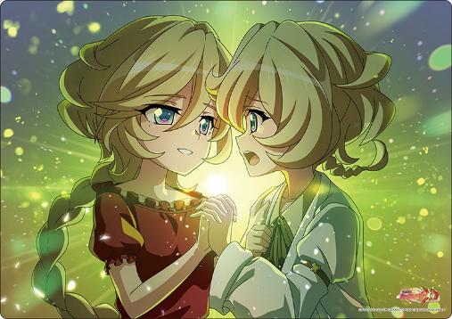 戦姫絶唱シンフォギアXD UNLIMITED_ブシロード ラバーマットコレクション V2 Vol.1931 エルフナイン&キャロル