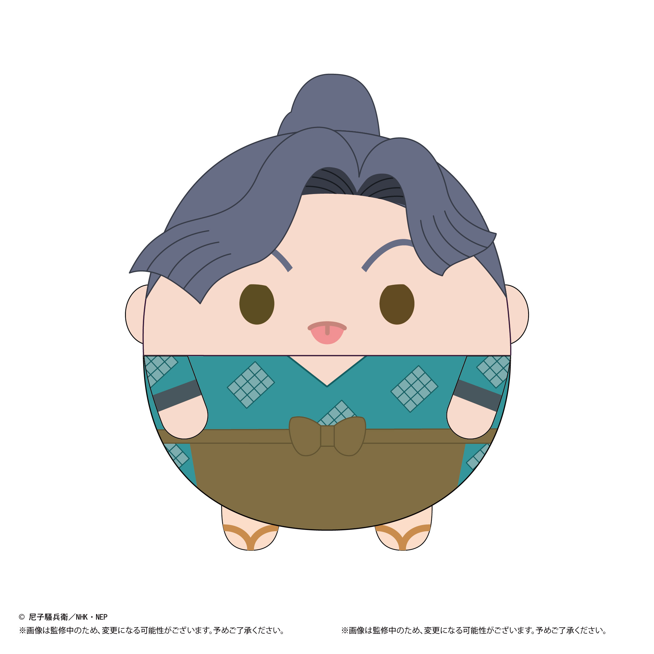 忍たま乱太郎_NR-46 ふわコロりんMsize7 B 綾部喜八郎