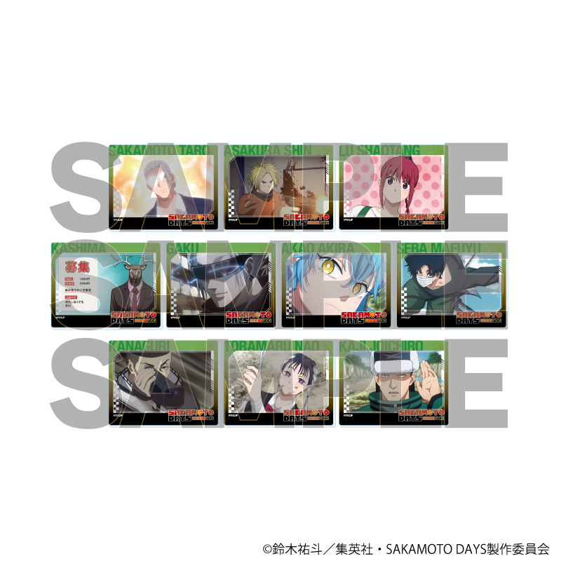 SAKAMOTO DAYS_アクリルカード16/コンプリートセット(全10種)(場面写