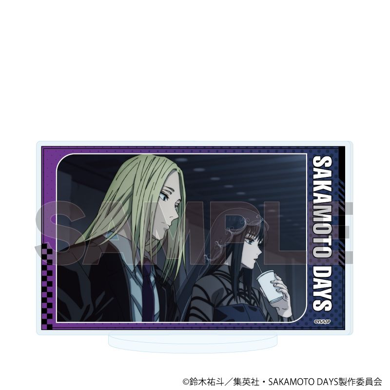 SAKAMOTO DAYS_アクリルスタンド72/神々廻&大佛(場面写イラスト