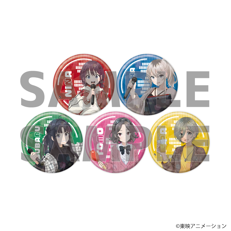 ガールズバンドクライ_(57mm)_ホログラム缶バッジ01/コンプリート