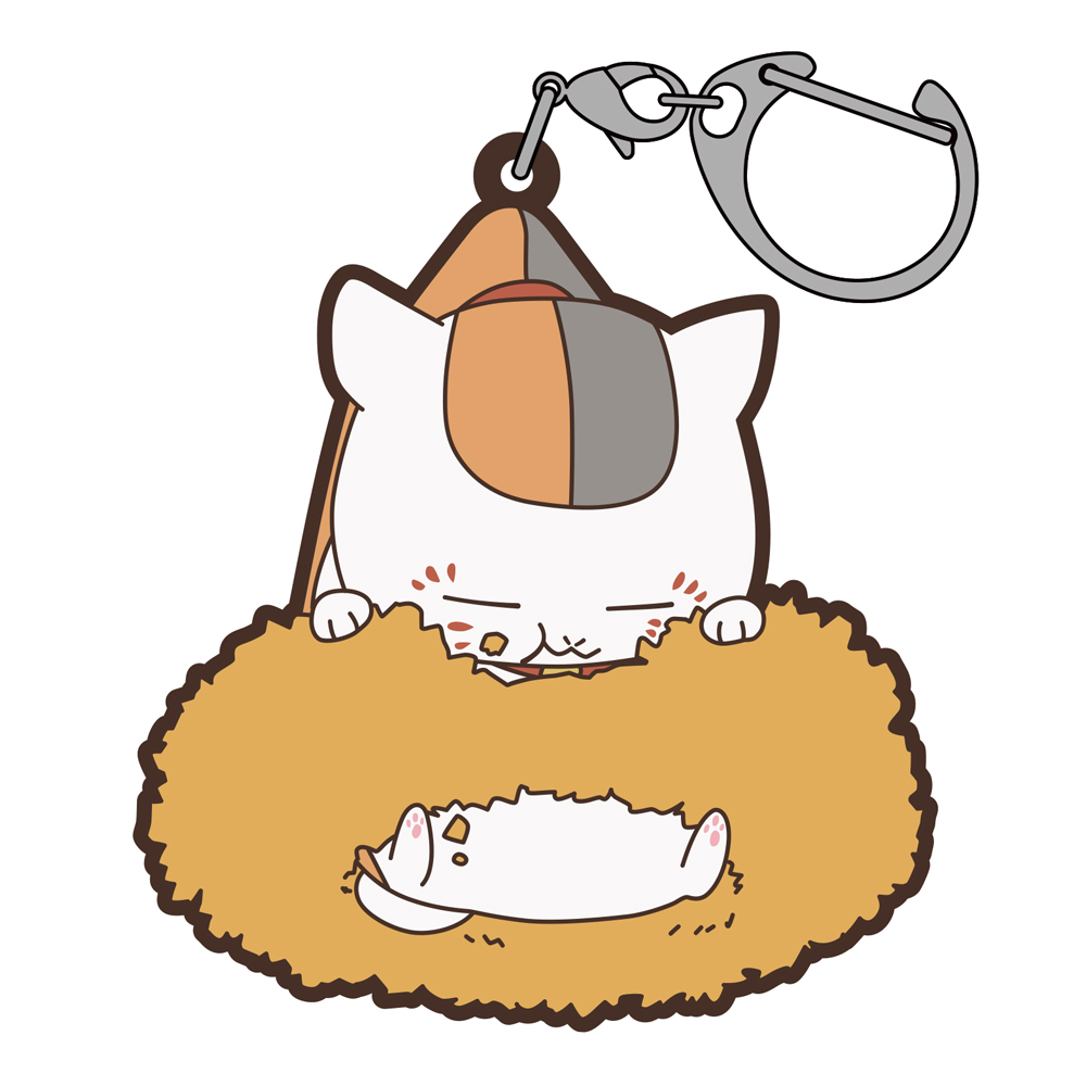 夏目友人帳_イカリングもぐもぐニャンコ先生 つままれ