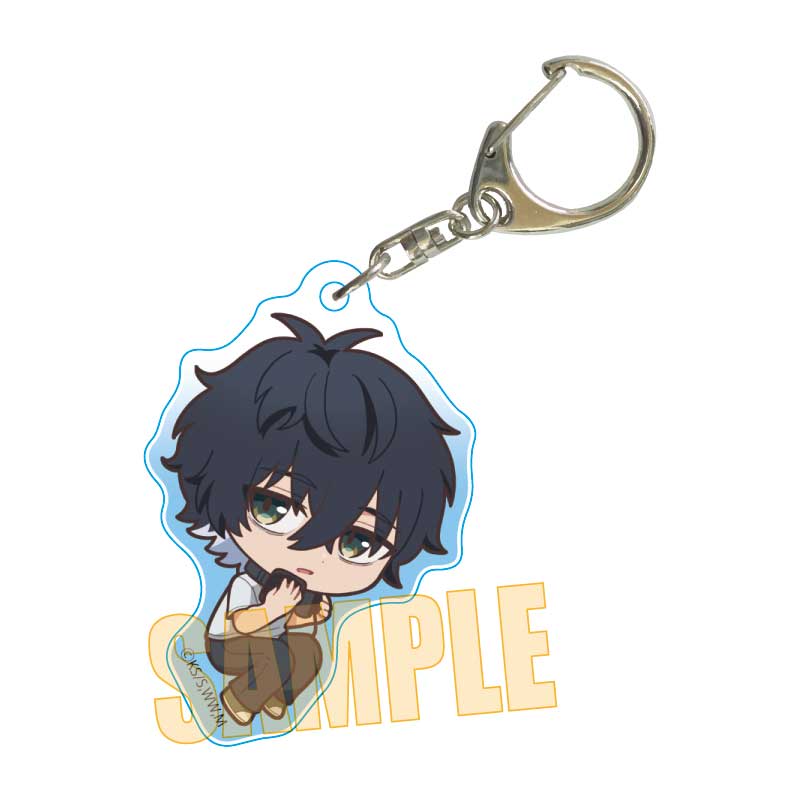 ウィッチウォッチ_ぷかっしゅアクリルキーホルダー 真神 圭護
