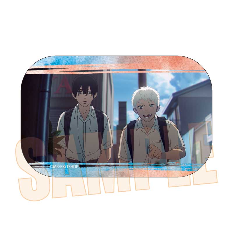 光が死んだ夏_メモリーズスクエア缶バッジ 佳紀&ヒカルB