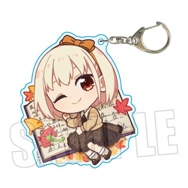 リコリス・リコイル_ちょいデカアクリルキーホルダー 錦木 千束B(読書)