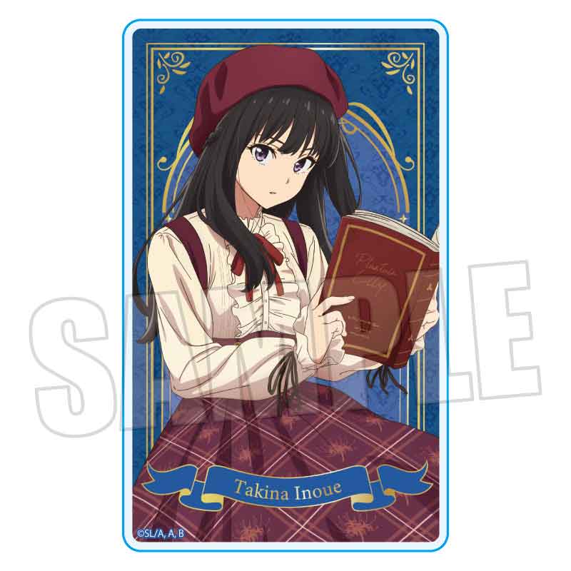 リコリス・リコイル_アクリルカード 井ノ上 たきな(読書)