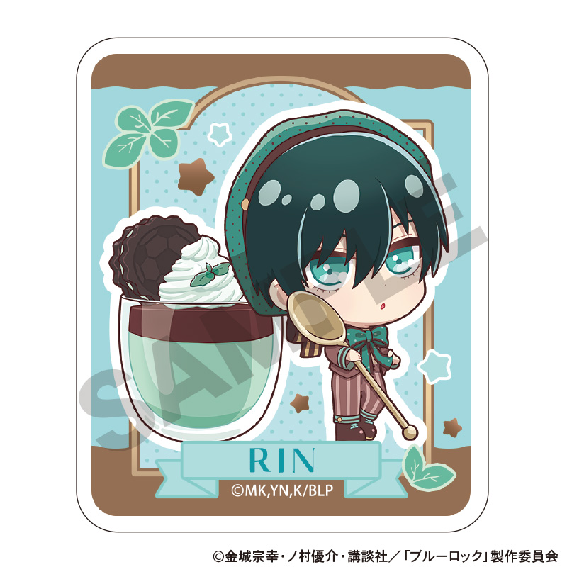 ブルーロック_アクリルマグネット　糸師凛　きゃらペコチョコミント