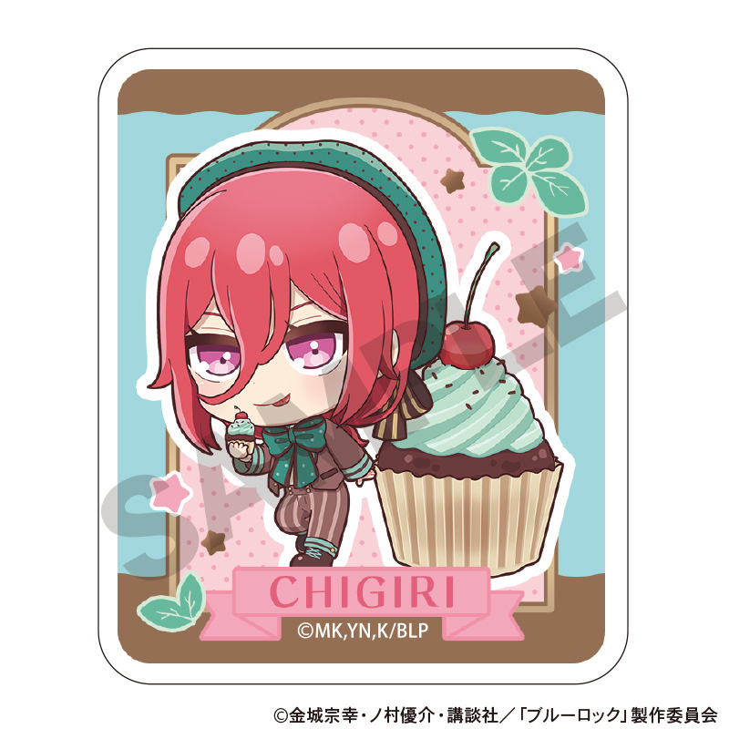 ブルーロック_アクリルマグネット　千切豹馬　きゃらペコチョコミント