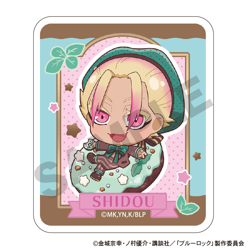 ブルーロック_アクリルマグネット　士道龍聖　きゃらペコチョコミント