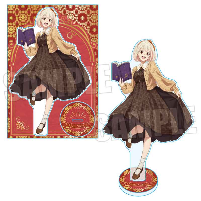 リコリス・リコイル_MEGAアクリルスタンド 錦木 千束(読書) | 公式