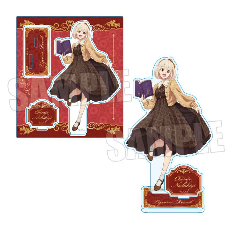 リコリス・リコイル_アクリルスタンド 錦木 千束(読書)