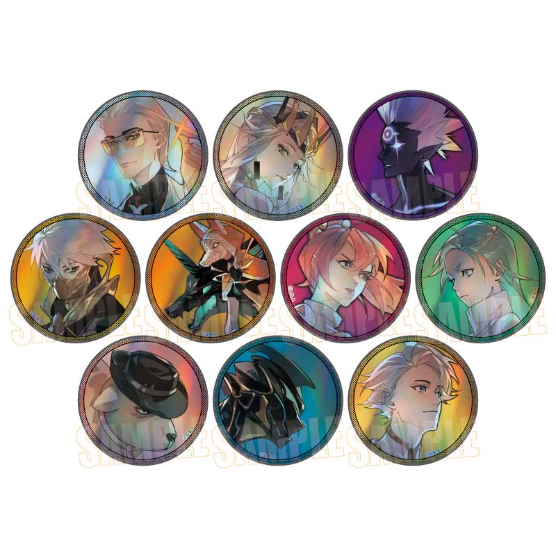 TO BE HERO X_トレーディングホログラム缶バッジ　【コンプリートBOX／10個入り】