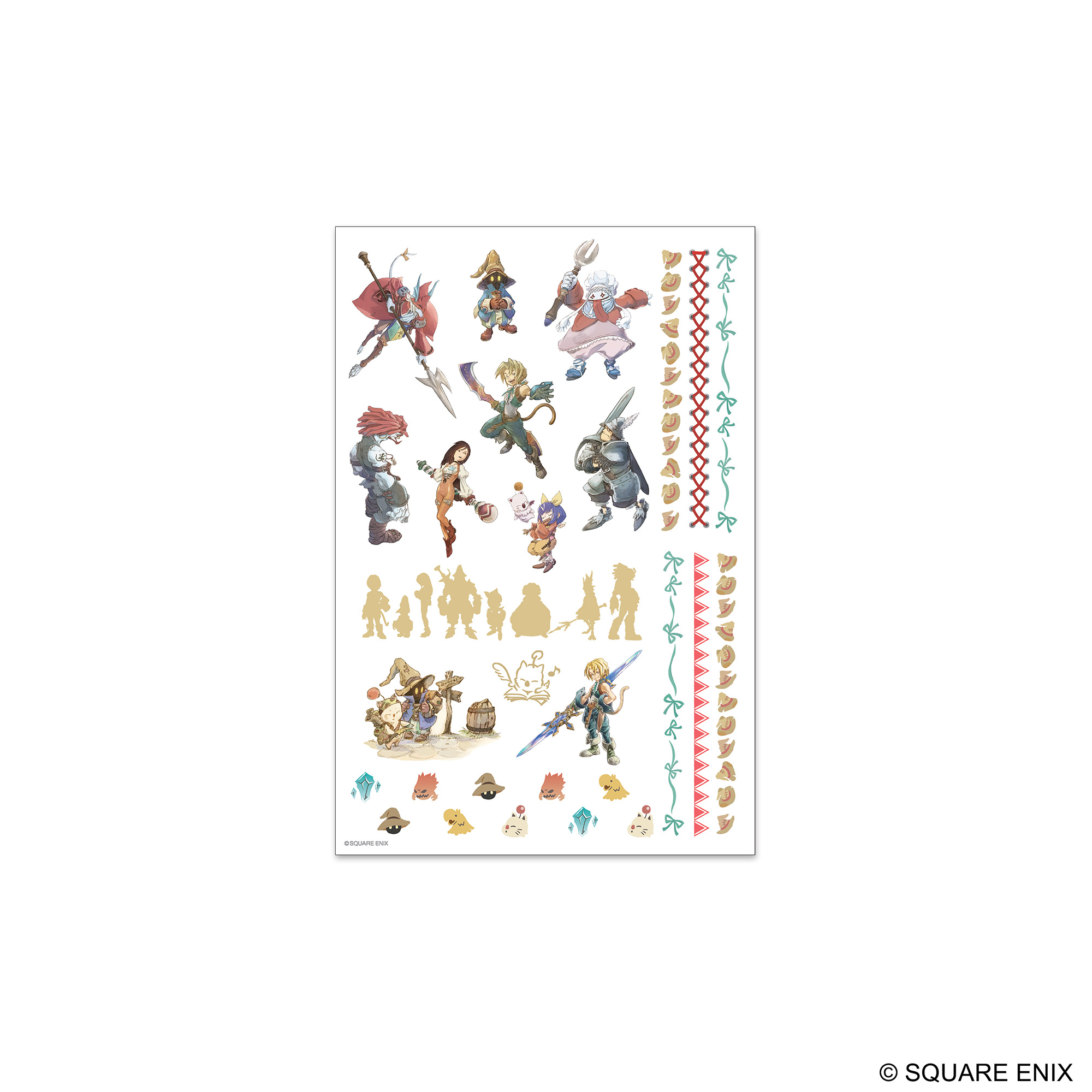 ファイナルファンタジーIX_シートシール キャラクター