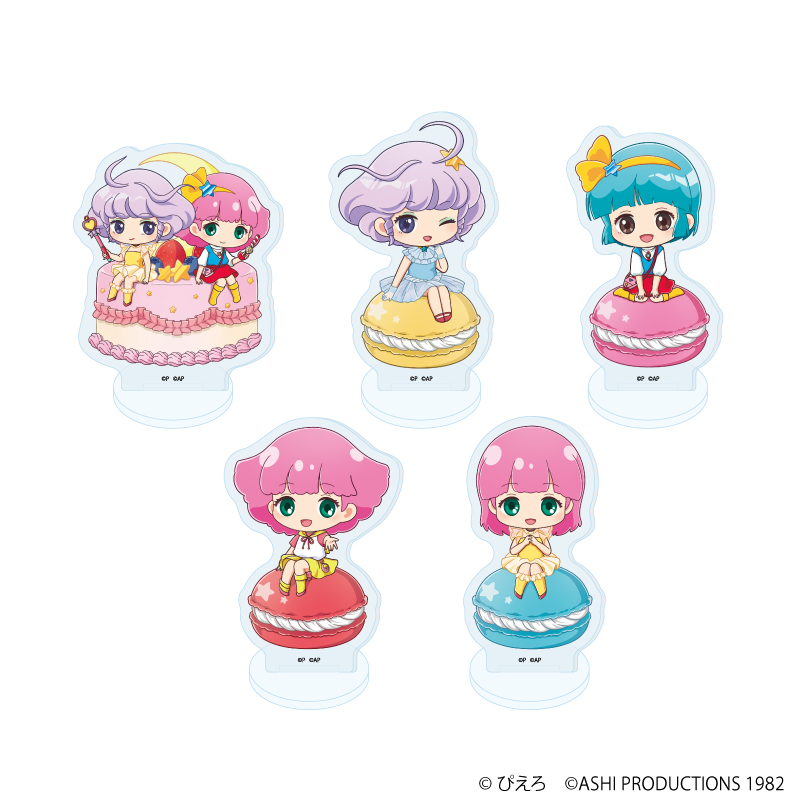 魔法の天使クリィミーマミ×魔法のプリンセス ミンキーモモ_アクリルぷちスタンド01/コンプリートセット(全5種)(ミニキャライラスト)【コンプリートセット/5個入り】