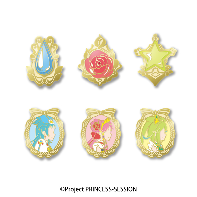 プリンセッション・オーケストラ_ピンズコレクション【BOX／6個入り】