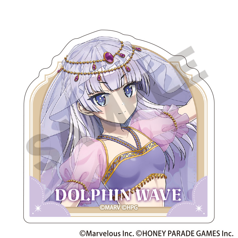 ドルフィンウェーブ_スタンドメモクリップ　シュネー・ヴァイスベルグ　踊り子