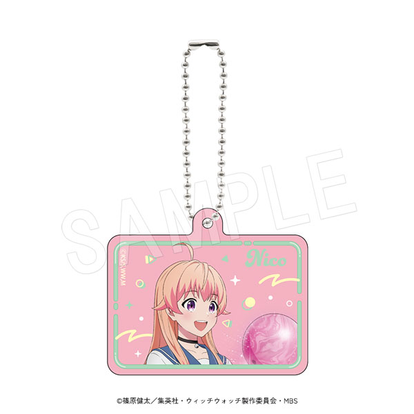 ウィッチウォッチ_ラメアクリルキーホルダー ROUND1コラボVer. 若月ニコ