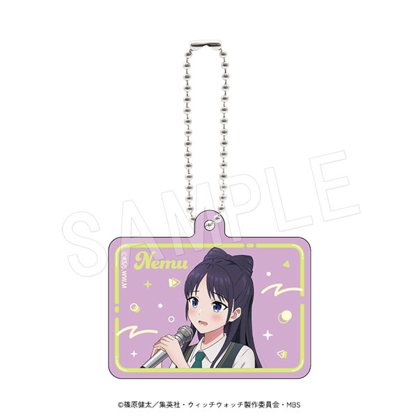 ウィッチウォッチ_ラメアクリルキーホルダー ROUND1コラボVer. 宮尾音夢