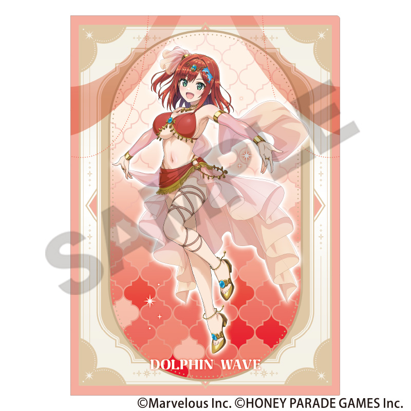 ドルフィンウェーブ_シングルクリアファイル　咲宮入華　踊り子
