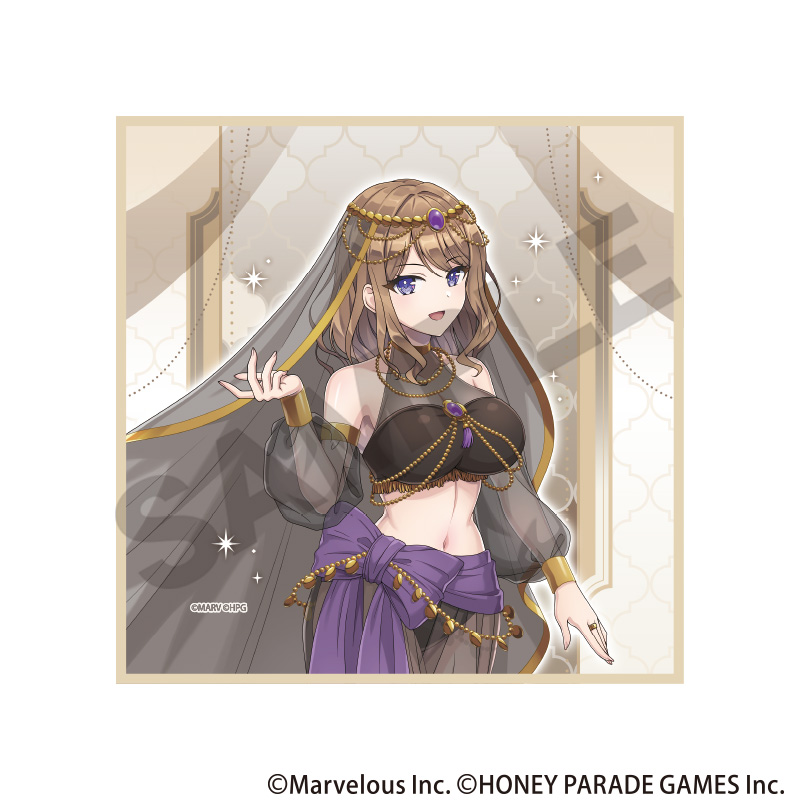 ドルフィンウェーブ_マイクロファイバークロス　住乃絵紫苑　踊り子