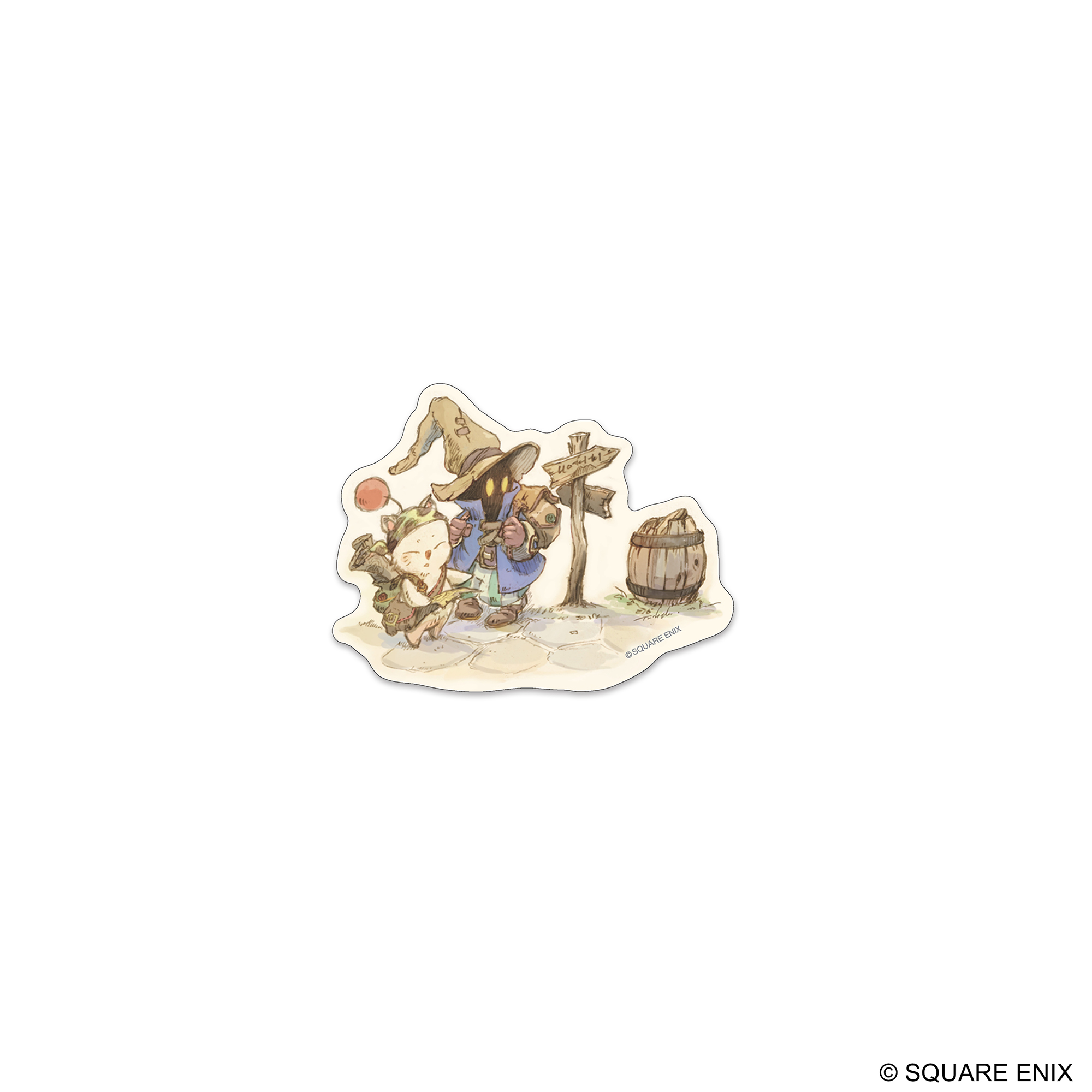 ファイナルファンタジーIX_ステッカー B