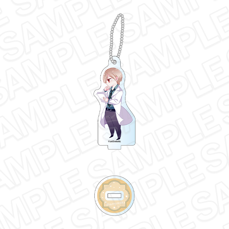 Starry☆Sky_スタンド付きアクリルキーホルダー 神楽坂四季 CAFE ver.