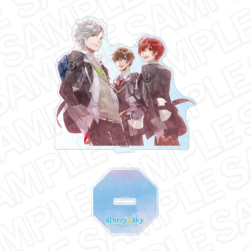 Starry☆Sky_アクリルフィギュア 春 CAFE ver.