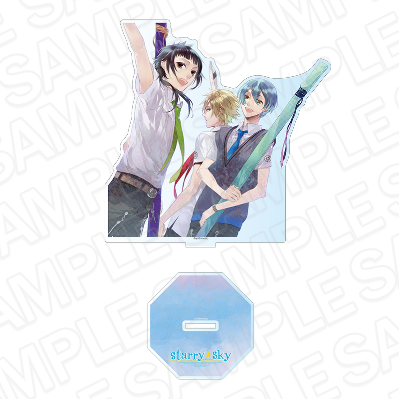 Starry☆Sky_アクリルフィギュア 夏 CAFE ver.
