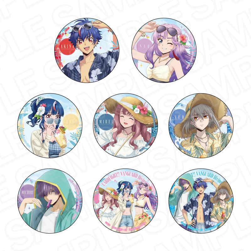 カードファイト!! ヴァンガード Divinez デラックス決勝編_ホログラムカンバッジ(ランダム) バカンス ver.