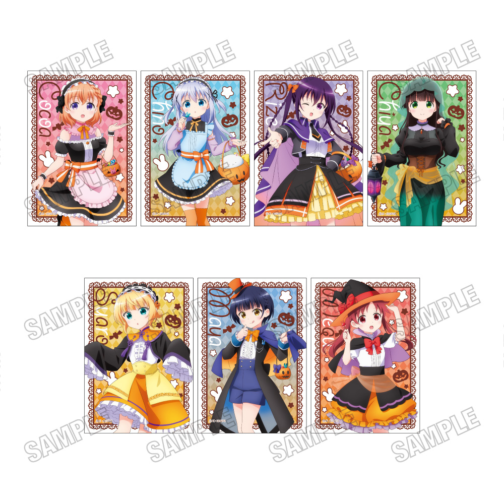 ご注文はうさぎですか?_描き下ろしブロマイドセット【ハロウィンver.】