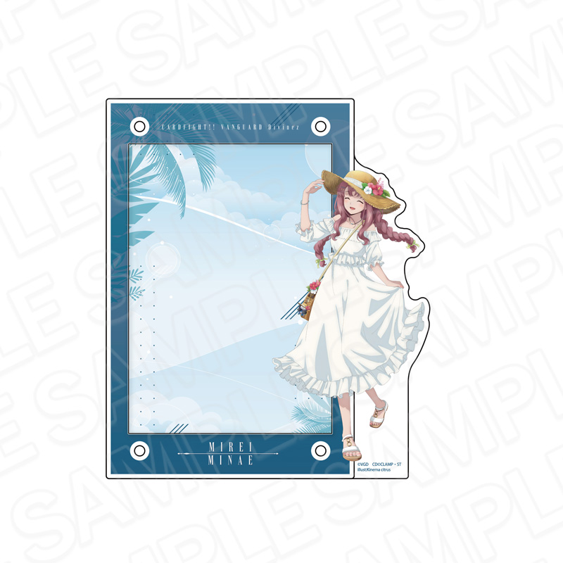 カードファイト!! ヴァンガード Divinez デラックス決勝編_アクリルフォトスタンド 御薬袋ミレイ バカンス ver.