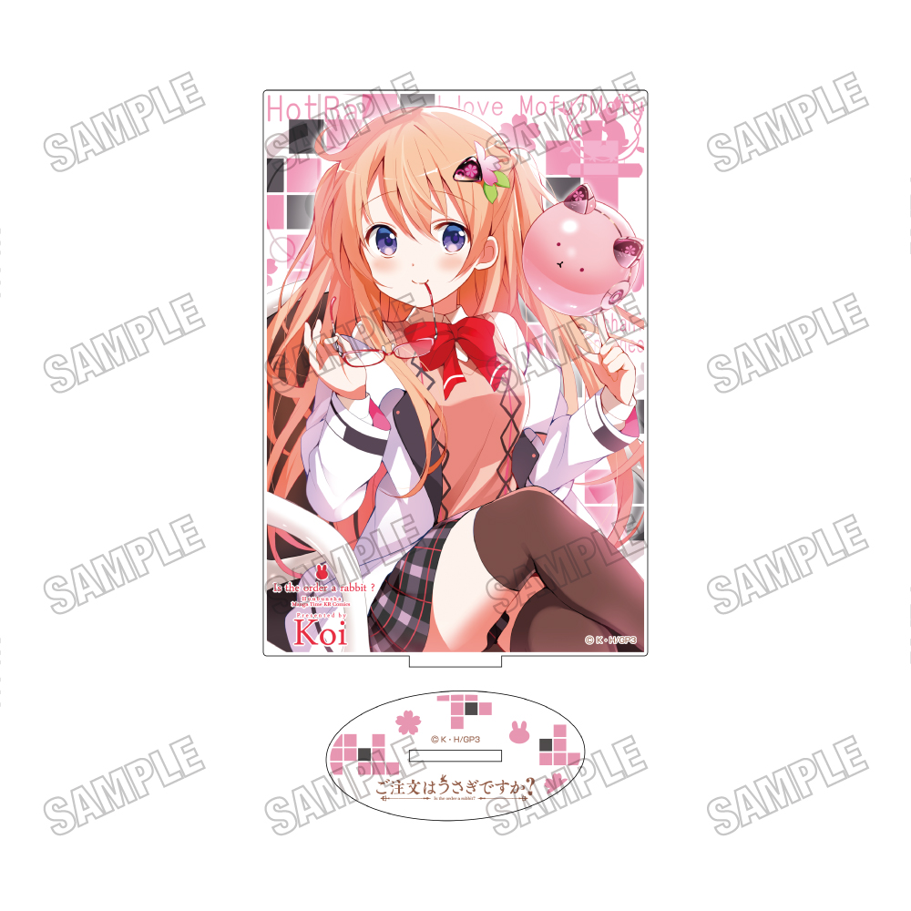 ご注文はうさぎですか?_アクリルスタンド【クロラビver.】①ココア