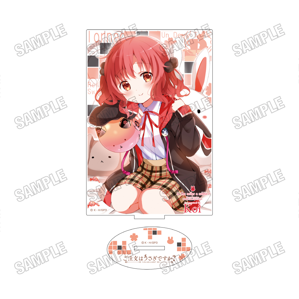 ご注文はうさぎですか?_アクリルスタンド【クロラビver.】⑦メグ