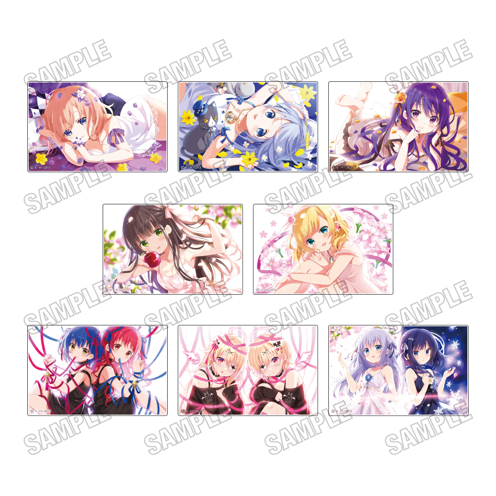 ご注文はうさぎですか?_アクリルブロックコレクション　【BOX／8個入り】【コンプリートBOX】