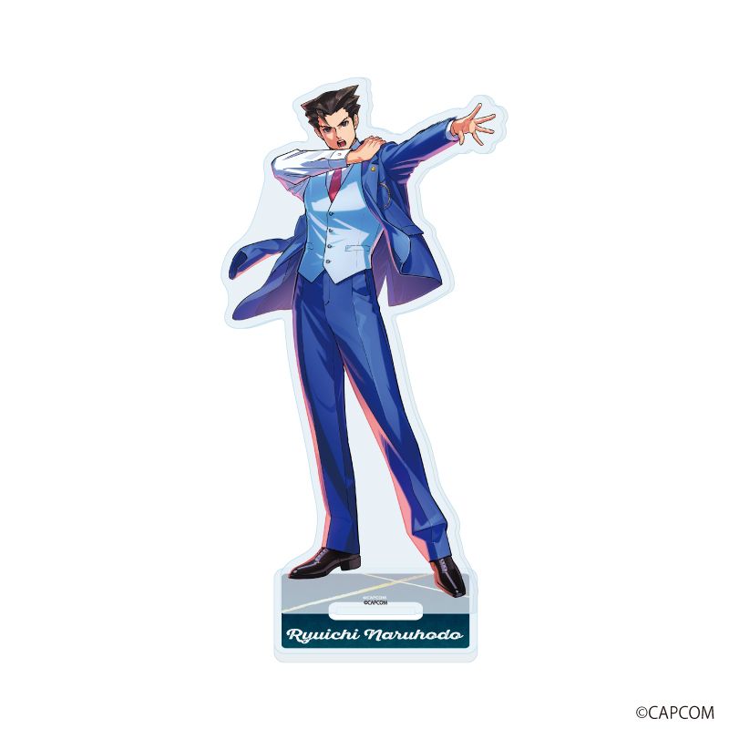 逆転裁判シリーズ_アクリルスタンド01/成歩堂 龍一(描き起こしイラスト
