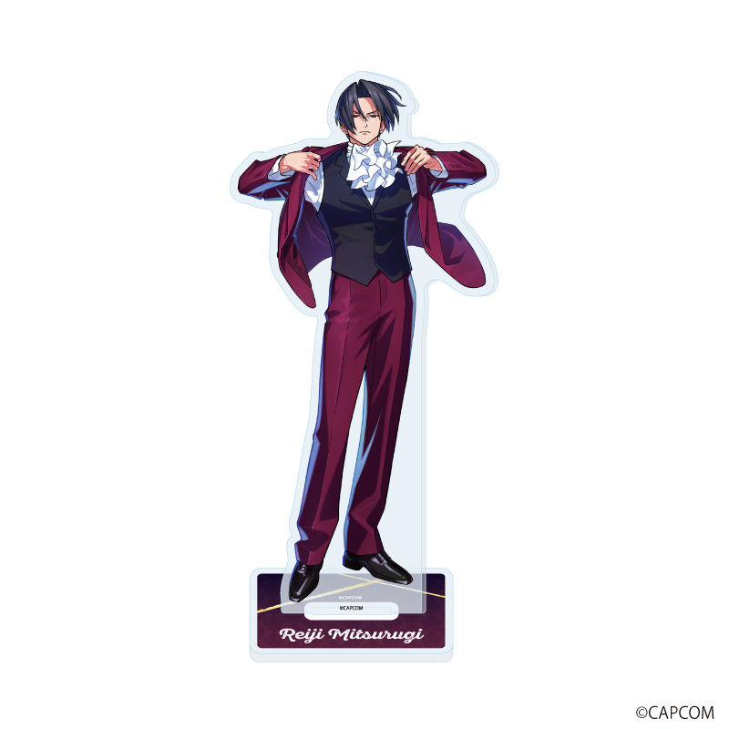 逆転裁判シリーズ_アクリルスタンド02/御剣　怜侍(描き起こしイラスト)