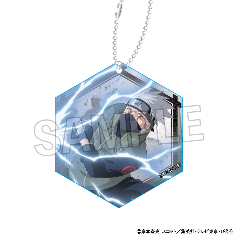 NARUTO-ナルト- 疾風伝_闘志!!アクリルキーホルダー　はたけカカシ