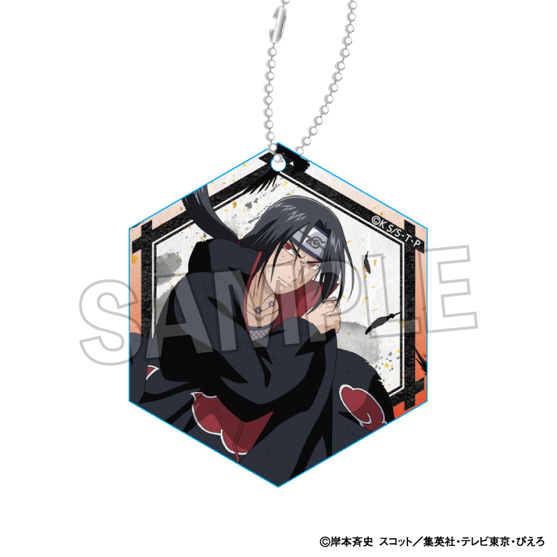 NARUTO-ナルト- 疾風伝_闘志!!アクリルキーホルダー　うちはイタチ