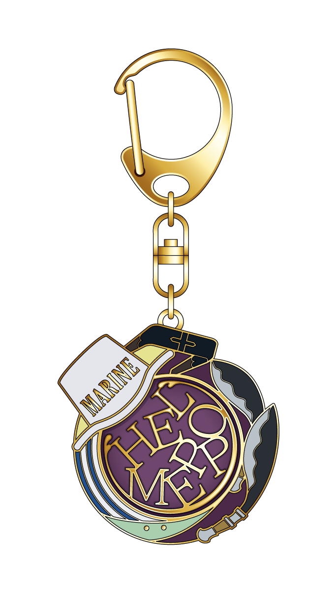 ONE PIECE_シンボルモチーフキーホルダー ヘルメッポ