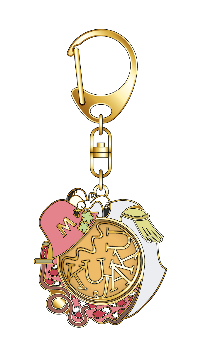 ONE PIECE_シンボルモチーフキーホルダー 孔雀