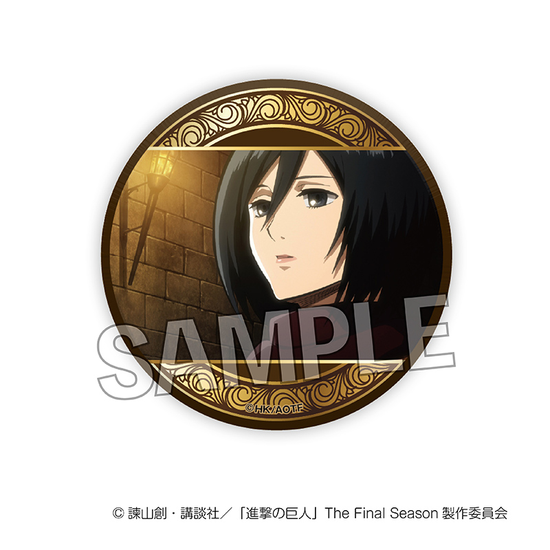 進撃の巨人_ギラギラ缶バッジ vol.2　2