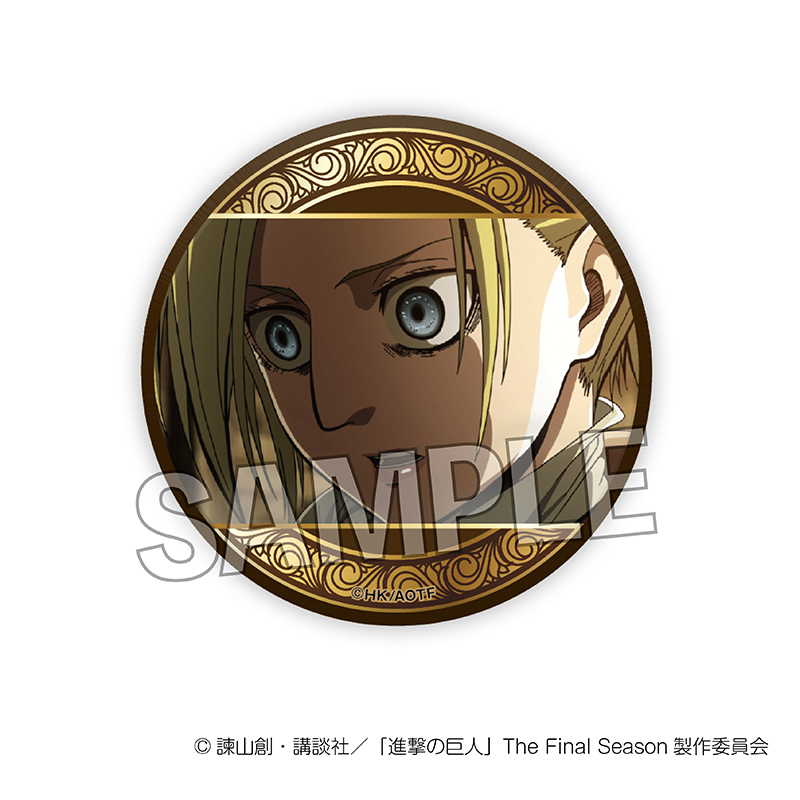 進撃の巨人_ギラギラ缶バッジ vol.2　3