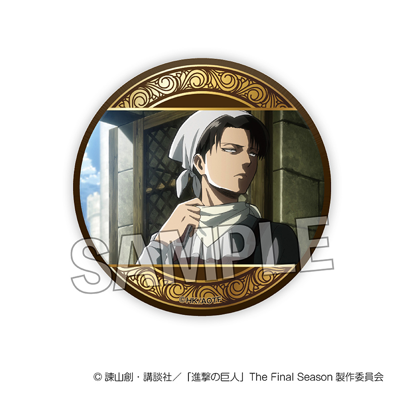 進撃の巨人_ギラギラ缶バッジ vol.2　5