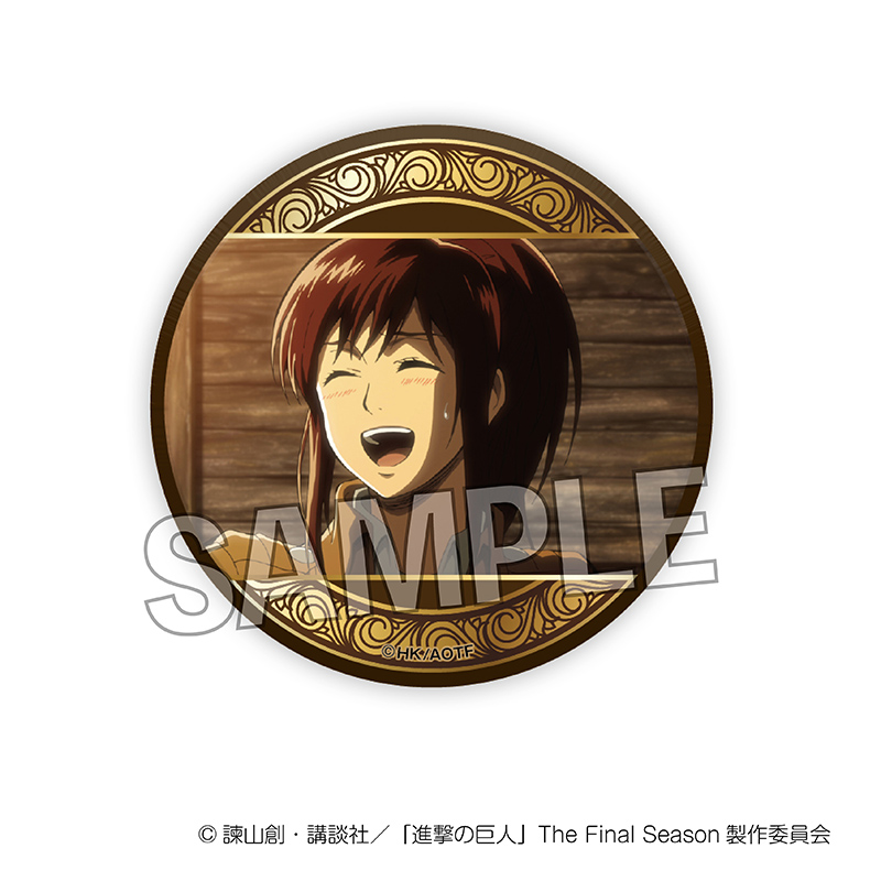 進撃の巨人_ギラギラ缶バッジ vol.2　12