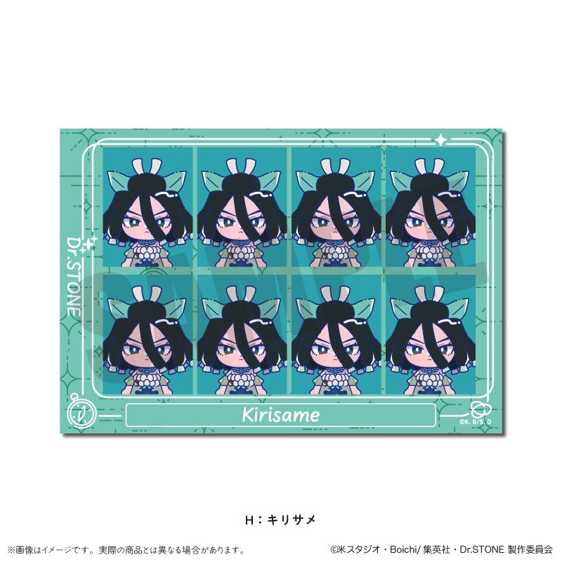 Dr.STONE_にゅ～とろ 第二弾 IDフォトステッカー H キリサメ